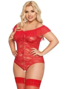 Roter Body ouvert 1899 von Softline Plus Size Collection