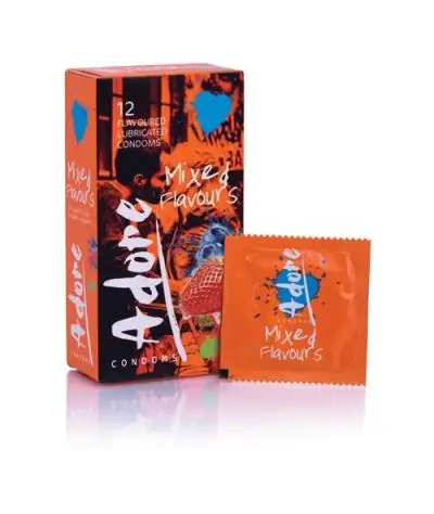 Adore Kondome mit Geschmack - 12 Kondome von Pasante (0,25€ / Stück)