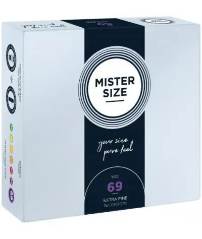 MISTER.SIZE 69 mm Kondome 36 Stück von Mister Size (0,64€ / Stück)