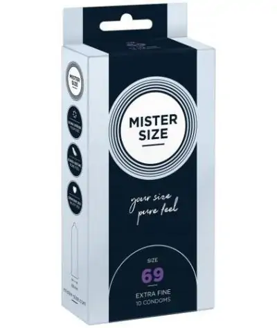 MISTER.SIZE 69 mm Kondome 10 Stück von Mister Size (0,90€ / Stück)