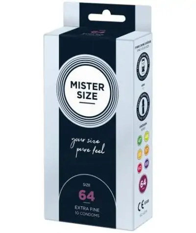 MISTER.SIZE 64 mm Kondome 10 Stück von Mister Size (0,90€ / Stück)