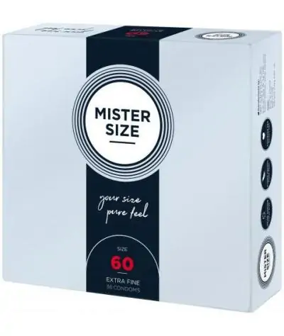 MISTER.SIZE 60 mm Kondome 36 Stück von Mister Size (0,64€ / Stück)