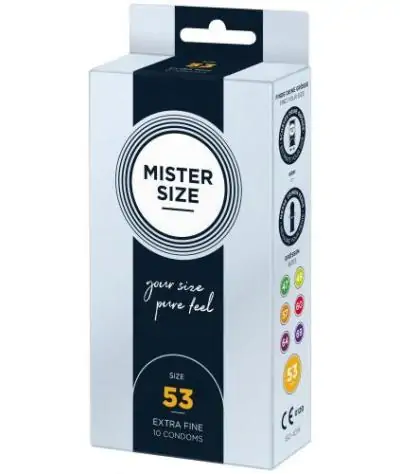 MISTER.SIZE 53 mm Kondome 10 Stück von Mister Size (0,90€ / Stück)