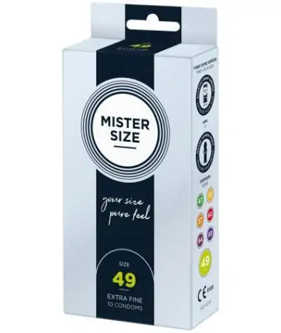 MISTER.SIZE 49 mm Kondome 10 Stück von Mister Size (0,90€ / Stück)