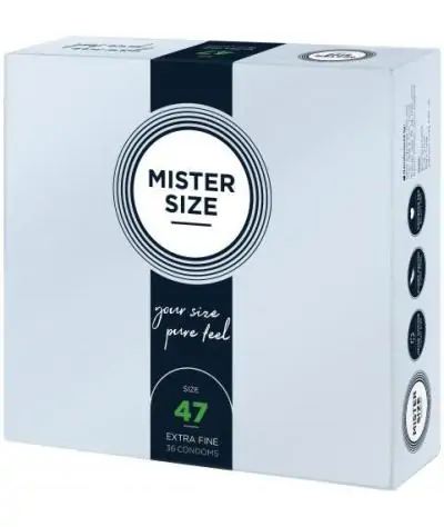 MISTER.SIZE 47 mm Kondome 36 Stück von Mister Size (0,64€ / Stück)