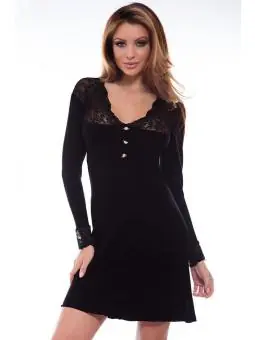 Schwarzes Kleid Melani von Hamana Dessous