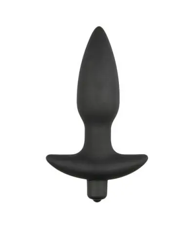 Schwarzer Perineum-Tickler aus Silikon von Easytoys Anal Collection