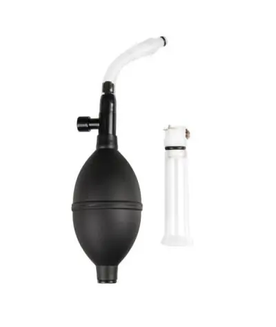 Klitorales Pumpsystem mit abnehmbarem Acrylglaszylinder von Size Matters
