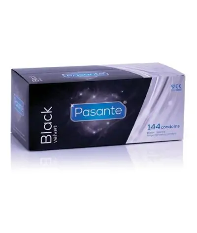 Pasante Black Velvet Kondome 144 Stück von Pasante (0,17€ / Stück)