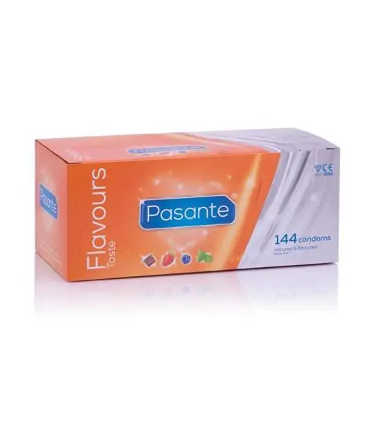 Pasante Flavours Kondome 144 Stück von Pasante (0,19€ / Stück)