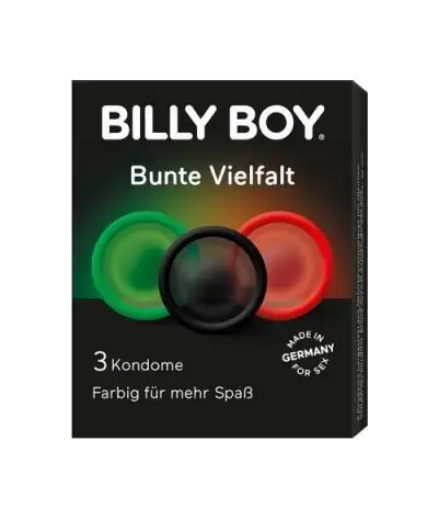 Billy Boy - Bunte Vielfalt - 3 Kondome von Billy Boy (1,00€ / Stück)