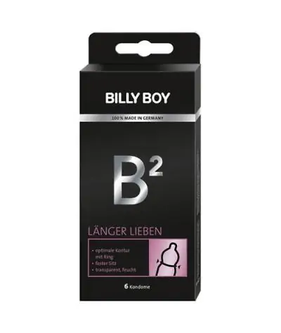 Billy Boy - Love Longer - 6 Kondome von Billy Boy (1,67€ / Stück)