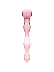 Modell 13 Dildo Borosilikatglas 18 X 3,5 cm Rosa von Nebula Series By Ibiza