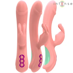 Rachel Rabbit Vibrator 5 Vibrationen Rosa von Intense Fun