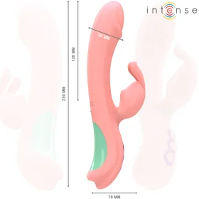 Rachel Rabbit Vibrator 5 Vibrationen Rosa von Intense Fun