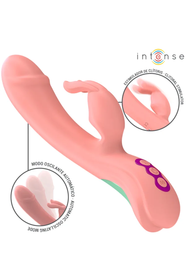 Rachel Rabbit Vibrator 5 Vibrationen Rosa von Intense Fun